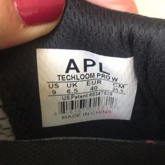 APL tech loom pro-w heather grey women’s size 9 - Picture 3 of 6